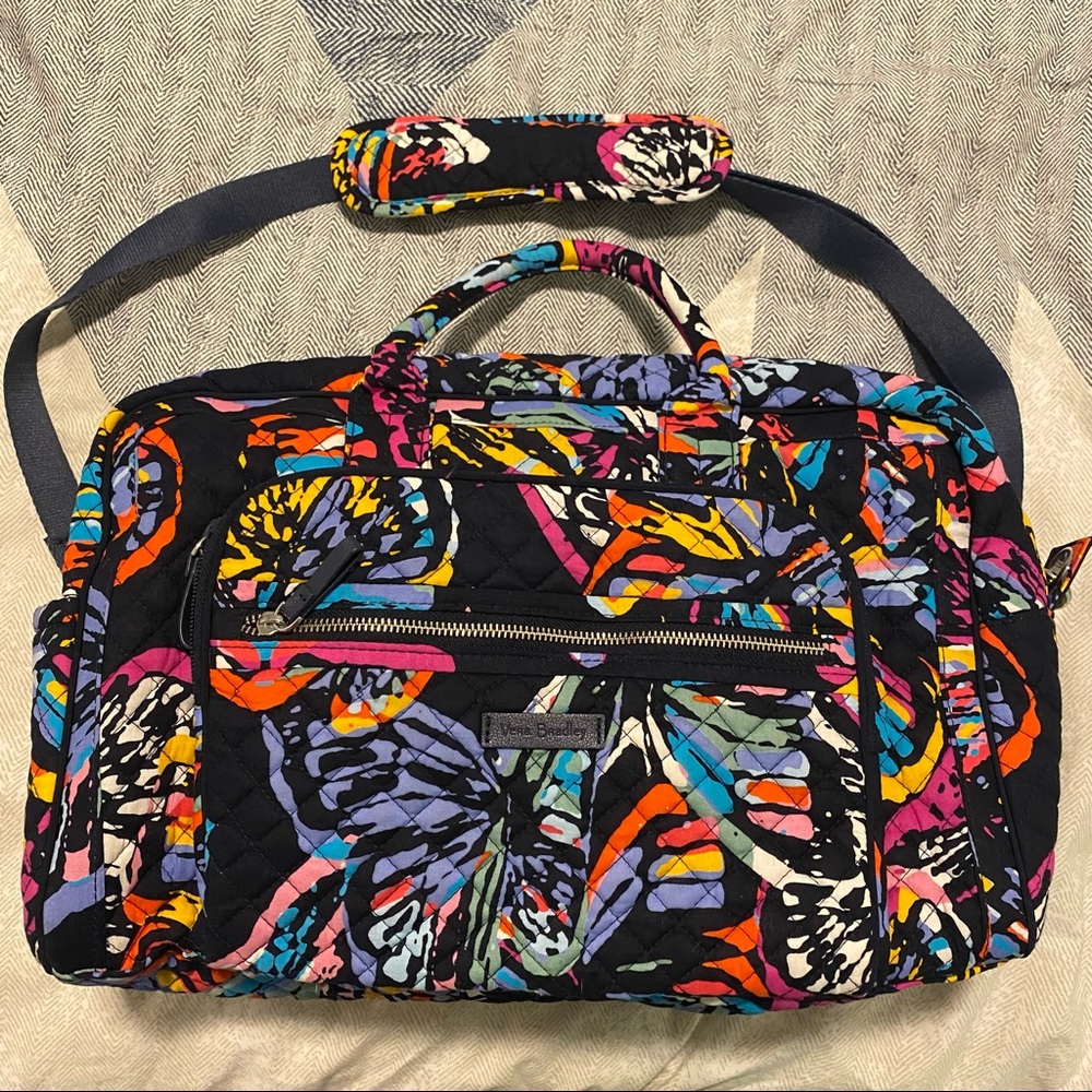 Vera Bradley compact weekender travel bag
